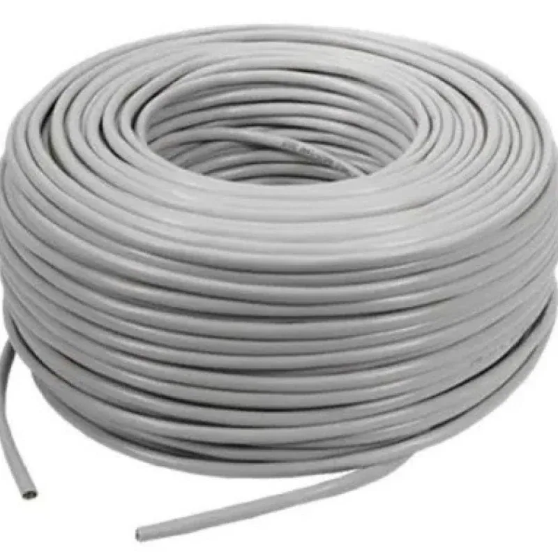100mt 23 AWG (CCA, 0.57mm) PVC Gri Kablo