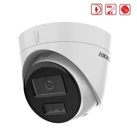 DS-2CD1343G2-LIUF 4MP 2.8mm Akıllı Çift Işık Mic. AcuSense Dome IP Kamera