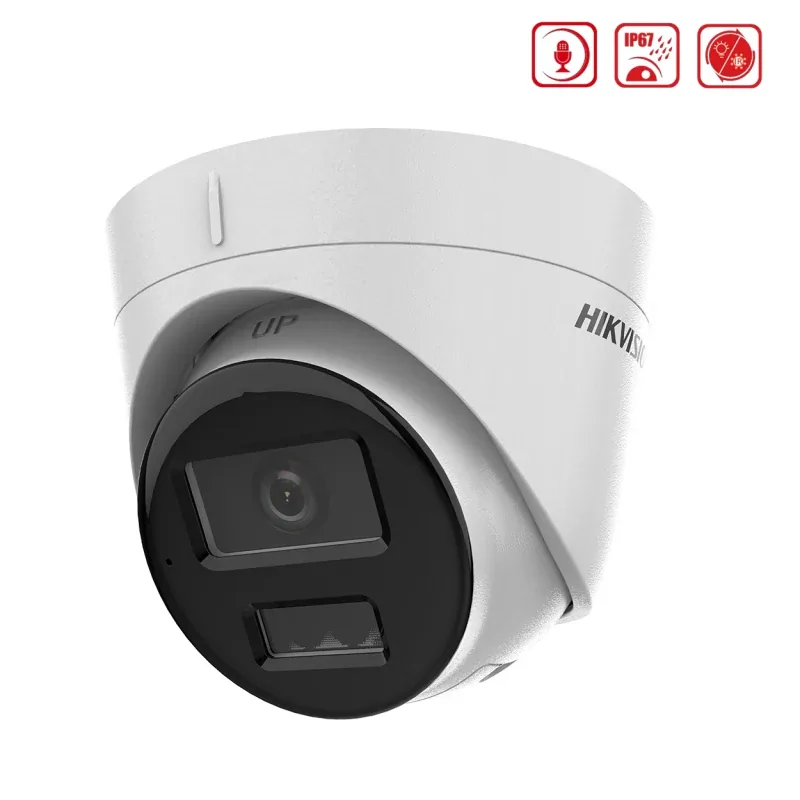 DS-2CD1343G2-LIUF 4MP 2.8mm Akıllı Çift Işık Mic. AcuSense Dome IP Kamera