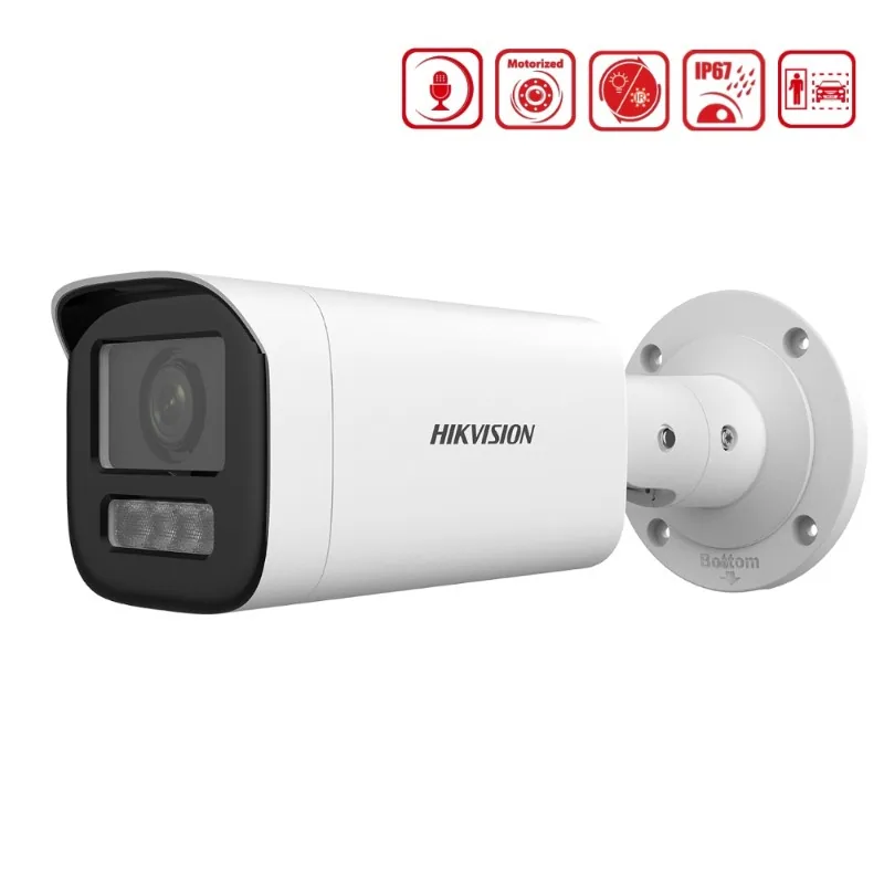 DS-2CD1623G2-LIZSU 2 MP ColorVu Sesli IP Kamera
