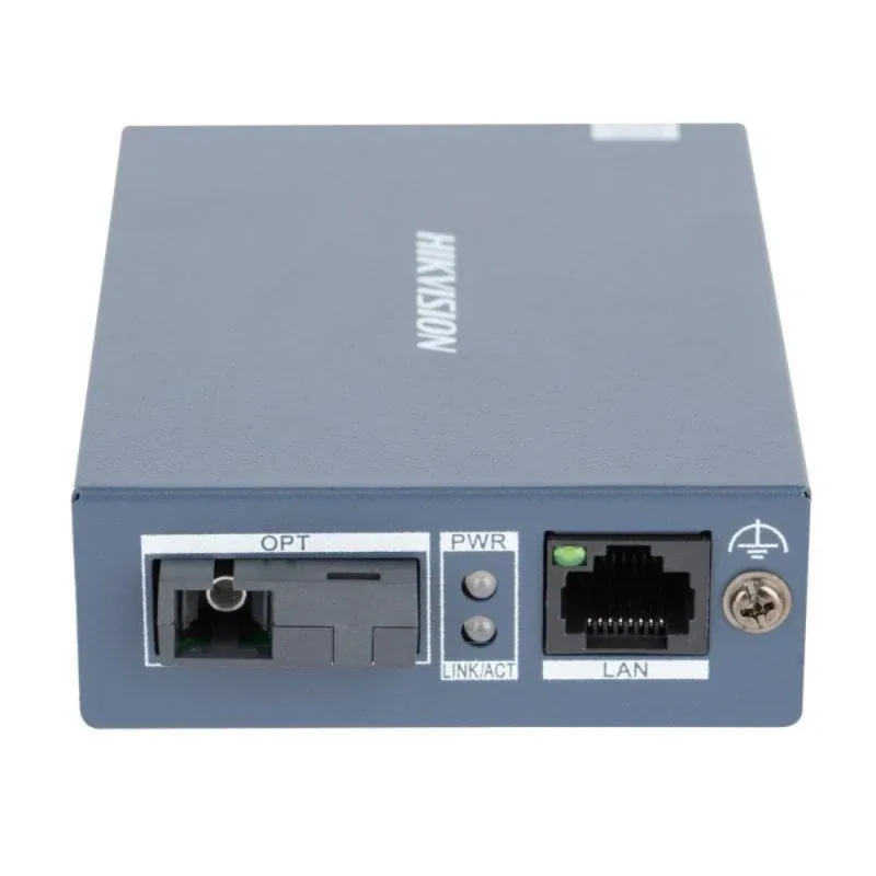 DS-3D501T-A 20KM Gigabit Single Mode Tek Fiber Optik Transceiver Verici (1× Gigabit RJ45 + 1× Gigabit SC)