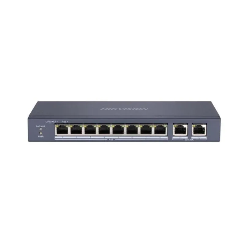 DS-3E0310P-E/M 8 Port PoE Switch