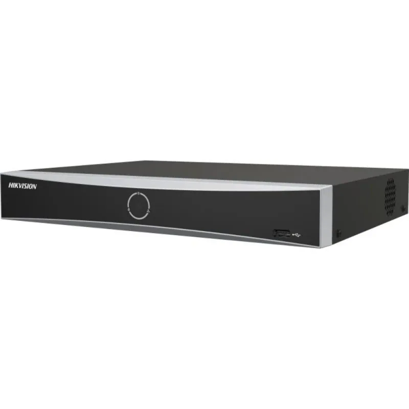 DS-7604NXI-K1 4 Kanal AcuSense 4K Network Video Recorder (NVR) (1 SATA, H.265+, 40 Mbps, HDMI, VGA)