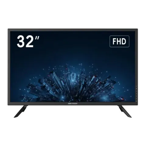 31,5" HIKVISION D5032F3-1V0S 8ms 60Hz 300nt HDMI VGA 7x24 Endüstriyel Monitör