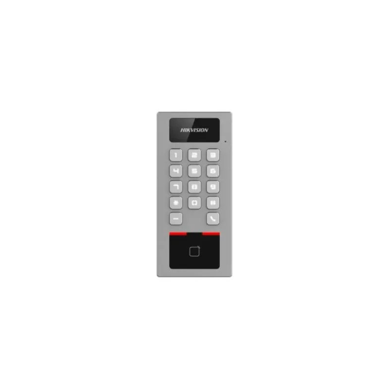 DS-K1T502DBWX Pro Serisi IP Erişim Kontrol Terminali (Kart, PIN, Bluetooth, Wi-Fi, Görüntülü İnterkom, IP65, IK09)