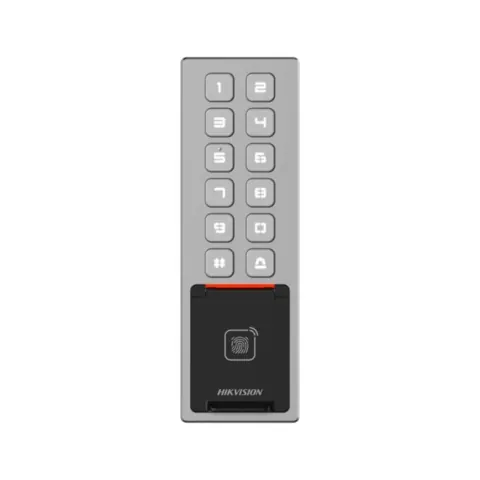 DS‑K1T805MBFWX bluetooth + Parmak İzi + Kart + PIN Erişim Kontrol Terminali