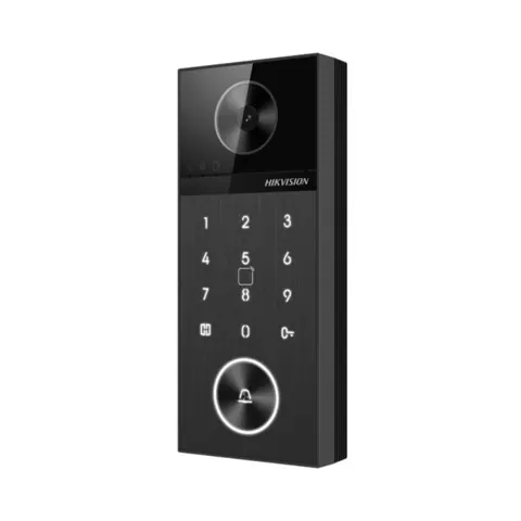 DS-KV6124-WBE1 4 MP IP Villa Kapı İstasyonu (Wi-Fi, Bluetooth, Kart Okuyucu, Şifre, PoE, Çift Yönlü Ses)
