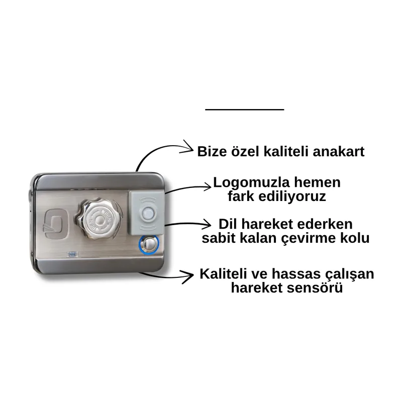 OZD-P15 Sensörlü Akıllı Kilit