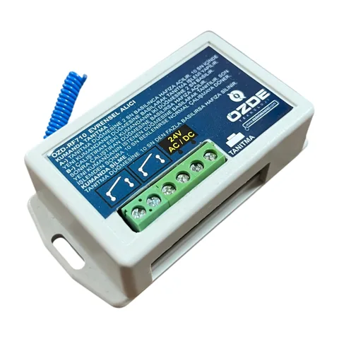 OZD-RF710D Çift Röleli Kumanda Alıcısı